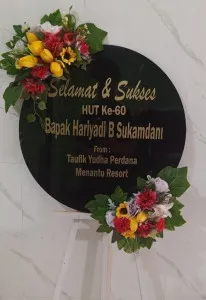 Papan Akrilik Ucapan Ulang Tahun Toli Toli